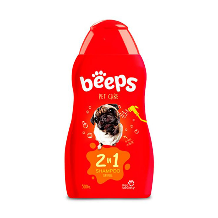 Shampoo para mascotas BEEPS 2 en 1 502ml