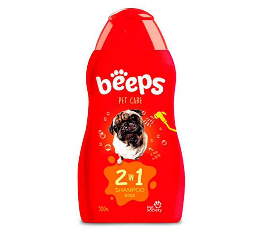 Shampoo para mascotas BEEPS 2 en 1 502ml