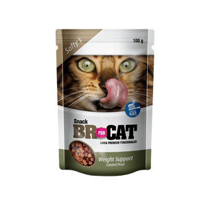 BR for CAT - Snacks para gatos Control de Peso Weight Support de 100g