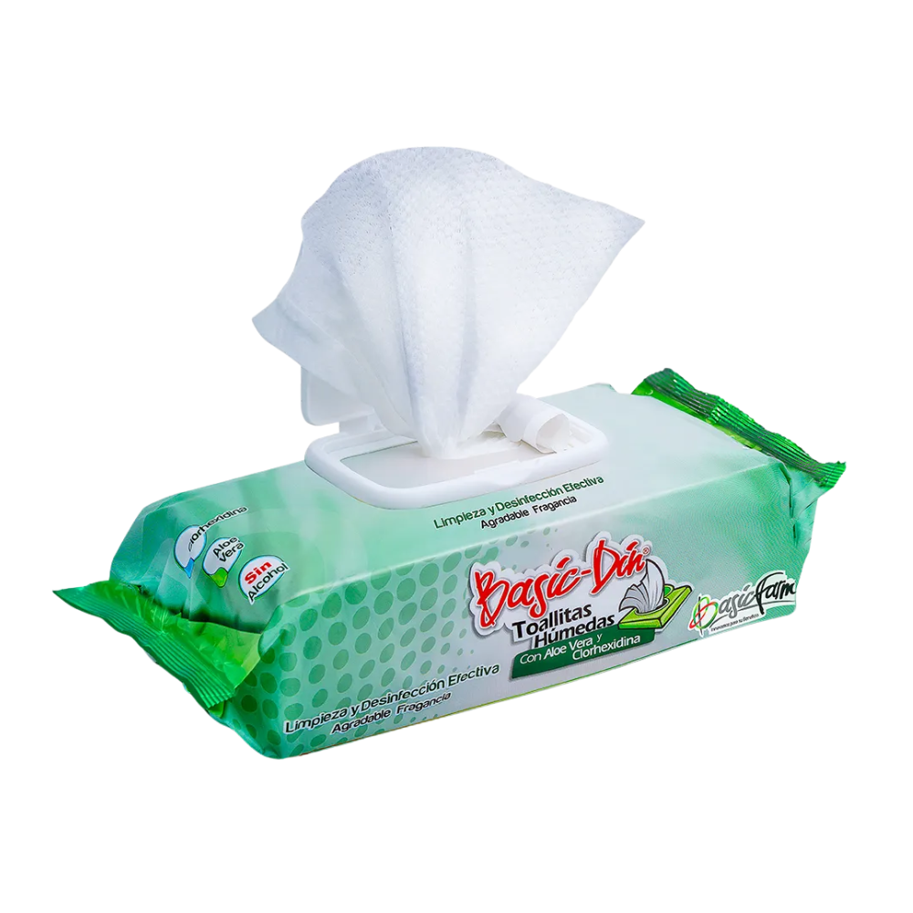 Basic Din Toallitas Humedas - 100 Und