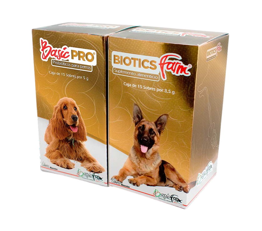 Basic Probiotics Farm - Recuperacion Intestinal Caja x 30 sobres