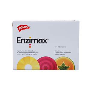 Biomodulador Enzimax para Perros y Gatos 20 Tabletas