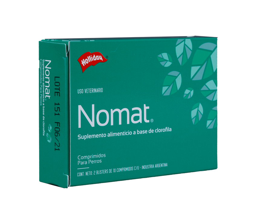 Biomodulador Nomat para Perros 20 Tabletas
