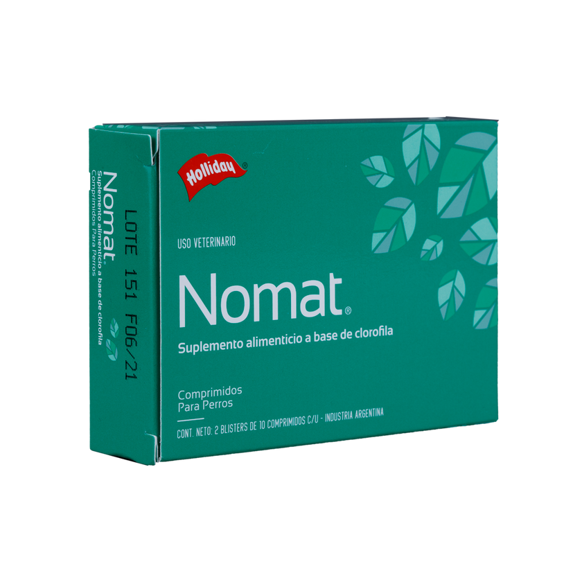 Biomodulador Nomat para Perros 20 Tabletas