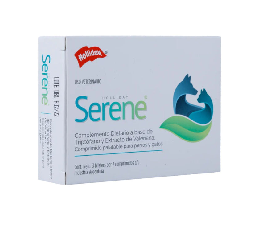 Biomodulador Serene para Perros y Gatos  21 comprimidos