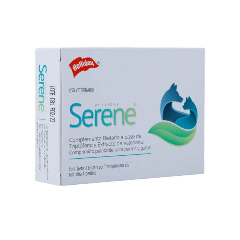 Biomodulador Serene para Perros y Gatos  21 comprimidos