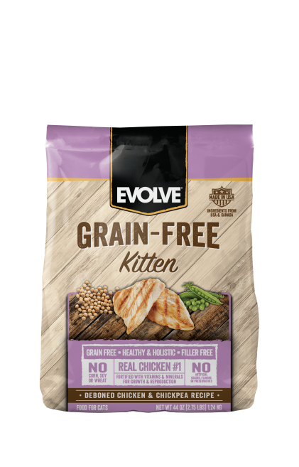 Evolve Cat Grain Free Kitten Chicken 2.75Lb