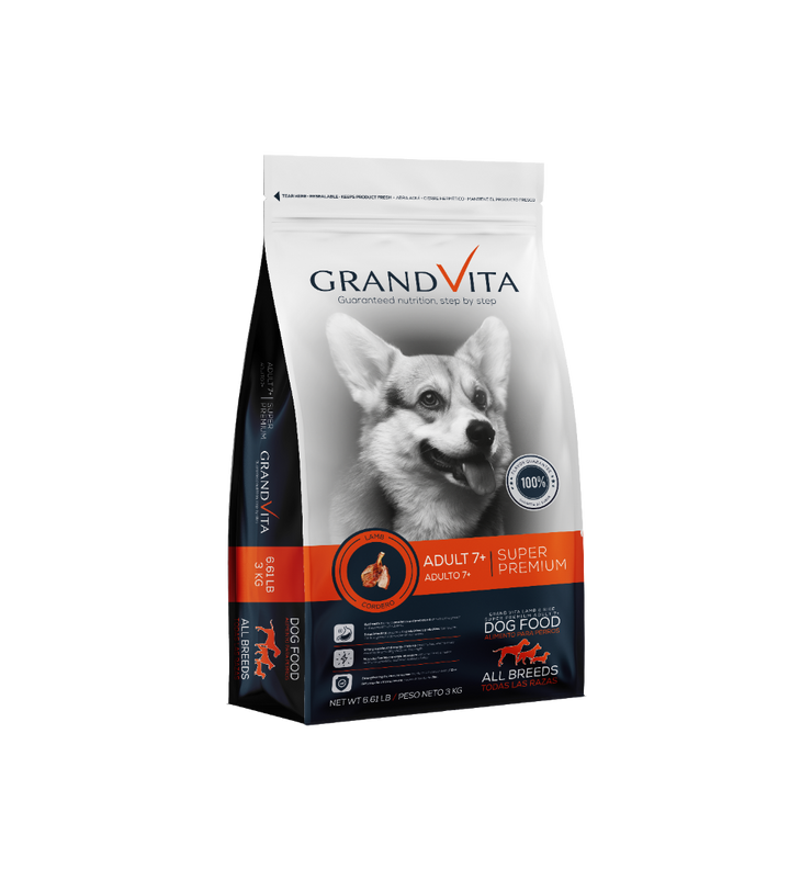 Comida para Perro Grandvita adulto 7+