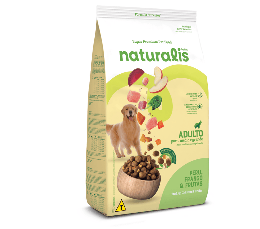 C Naturalis Adulto Frango Peru y Frutas - 2,5 Kg