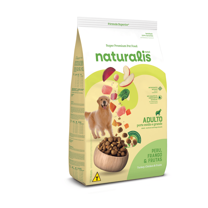 C Naturalis Adulto Frango Peru y Frutas - 2,5 Kg