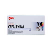 Antibiótico Cefalexina 500mg Blister X 10 Tabletas