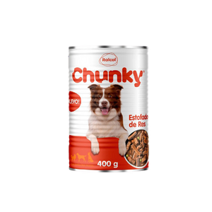 Chunky Comida Húmeda Estofado de res 400 Gr