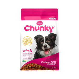 Chunky Cordero Arroz y Salmon