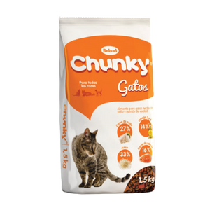 Chunky Gatos tradicional - Adulto para todas las razas
