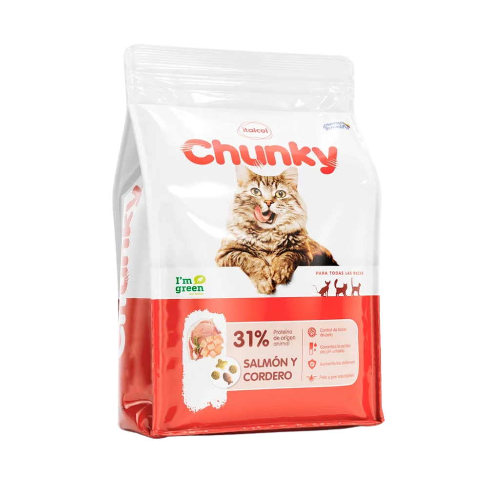 Chunky Gatos Salmon y Cordero