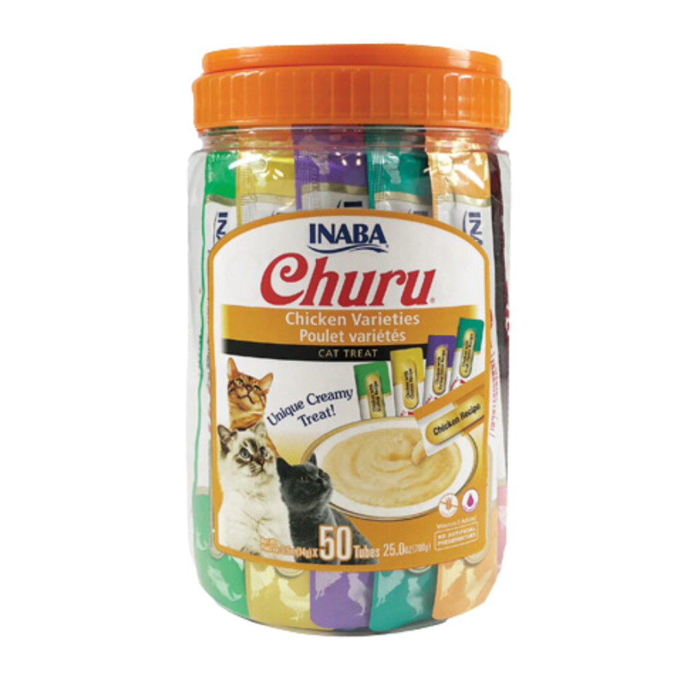 Churu Cat Chicken Varieties x 700 Gr x Und