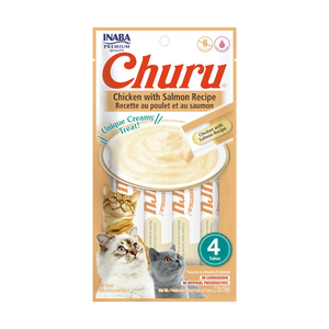 Churu Cat Snack 4p Chicken y  Salmón - 56 gr