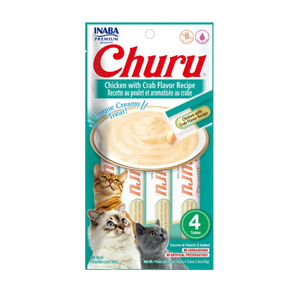 Churu Cat Snack Chicken - Crab (Pollo y Cangrejo) 56gr