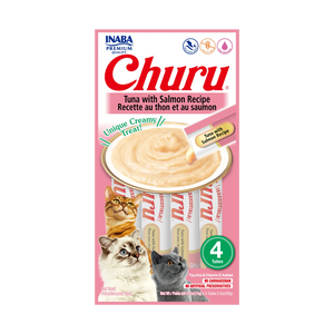 Churu Cat Snack Tuna - Salmón 56gr