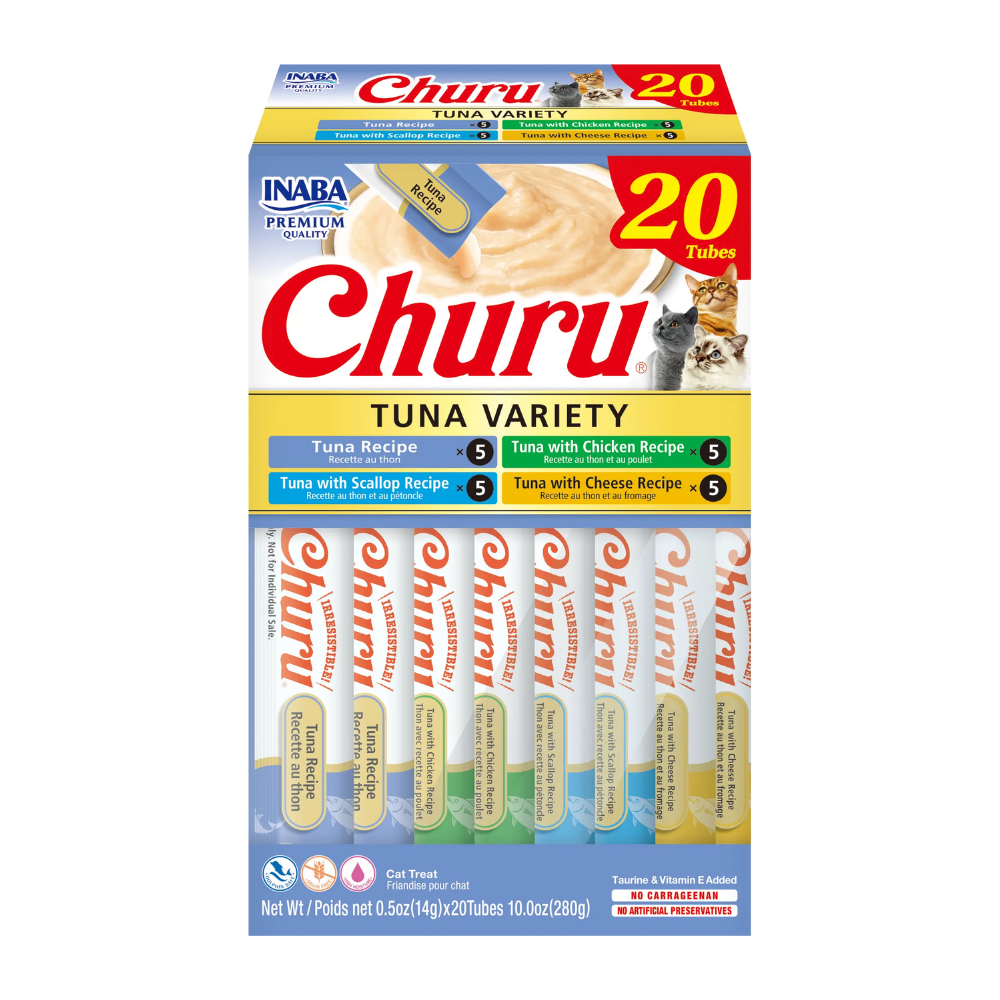 Churu Cat Snack Tuna & Chicken Varieties x Unidad