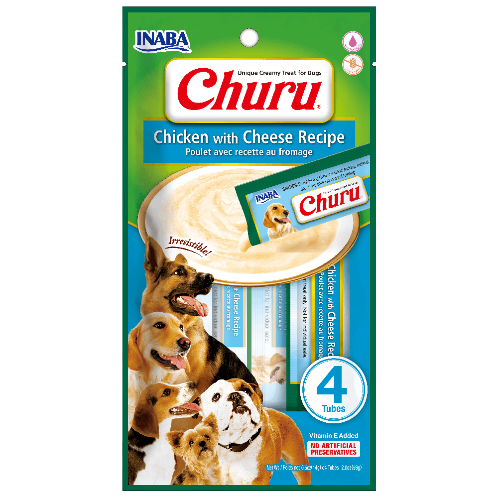Churu Dog Snack Pollo y Queso 4 Und
