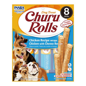 Churu Rolls Dog Chicken  96 Gr x 8 Und