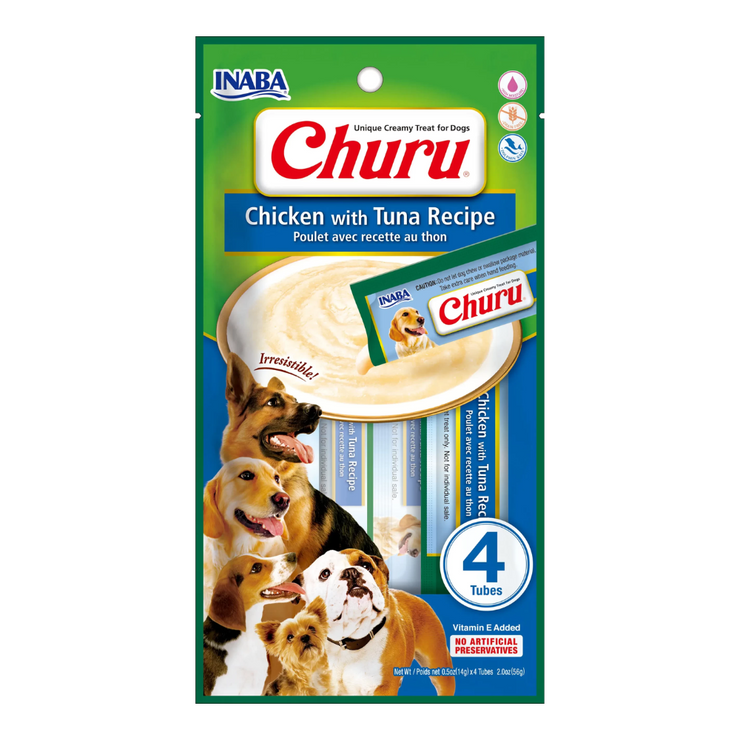 Churu Dog Snack Pollo y Atun