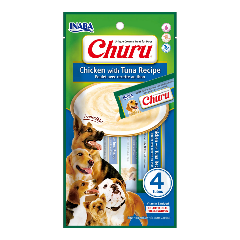 Churu Dog Snack Pollo y Atun