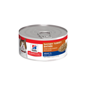 Comida Húmeda para Gato Hills 7+ Senior Turkey 5.5 Onz