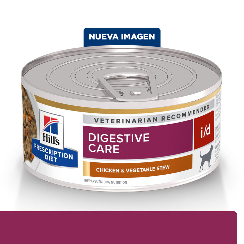 Comida Húmeda para Perros Hills Prescription Digestive Care Pollo y Vegetales i/d 5.5 Onz
