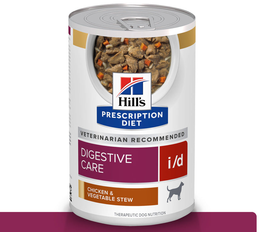Comida Húmeda para perro Hills  i/d Estofado de Pollo y Vegetales  12,5 Onz