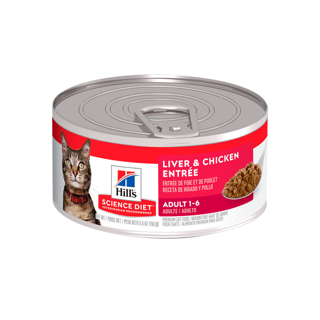 Comida Húmeda Para Gato Hills Adulto Salmón 5,5 Onz