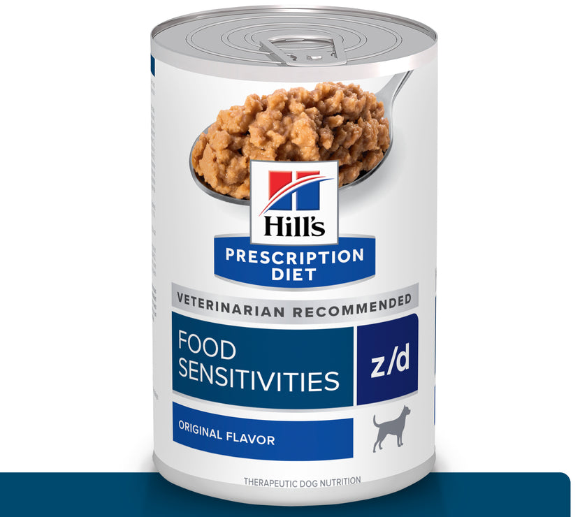 Comida Húmeda para perro Hills Prescription Sensibilidades alimentarias z/d 13 Onz