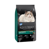 Comida para gato Equilibrio Adulto Castrad +7 1,5Kg