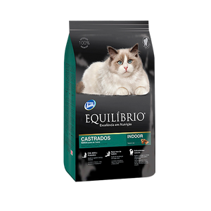 Comida para gato Equilibrio Adulto Castrad +7 1,5Kg