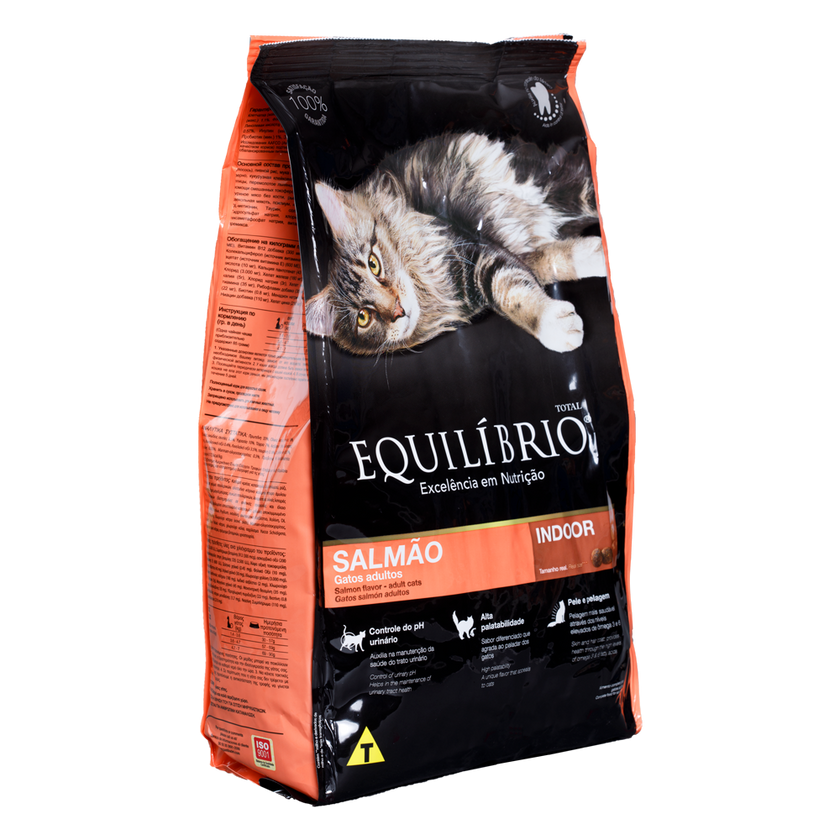 Comida para gato Equilibrio Adulto Salmón 1,5 Kg