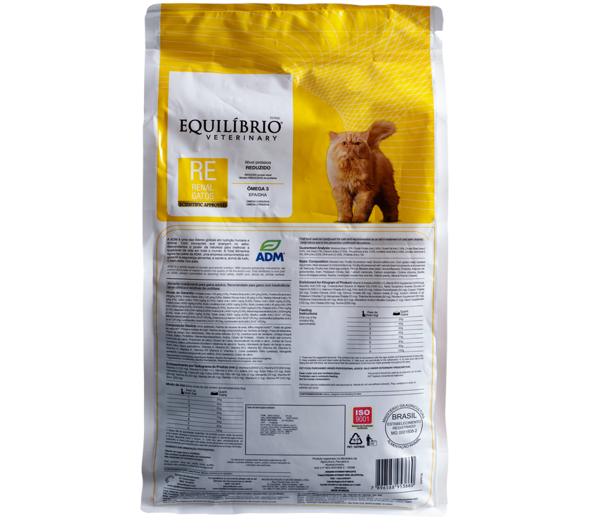 Comida para gato Equilibrio Veterinary Renal 2Kg