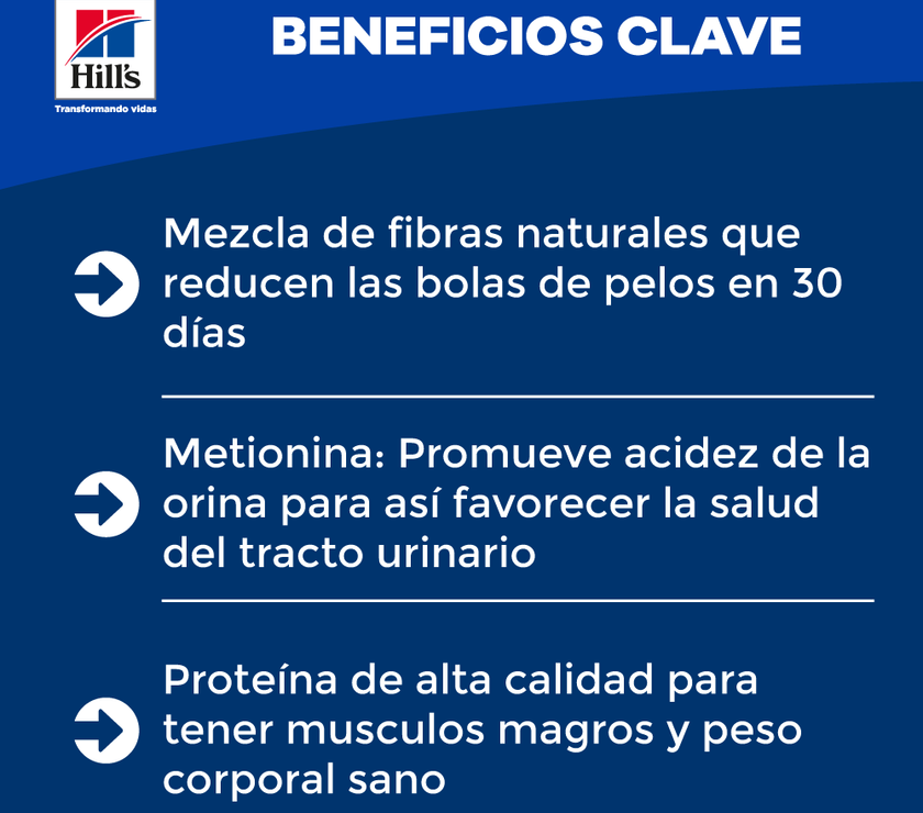 Hill's Science Diet comida para gato adulto control de bolas de pelo