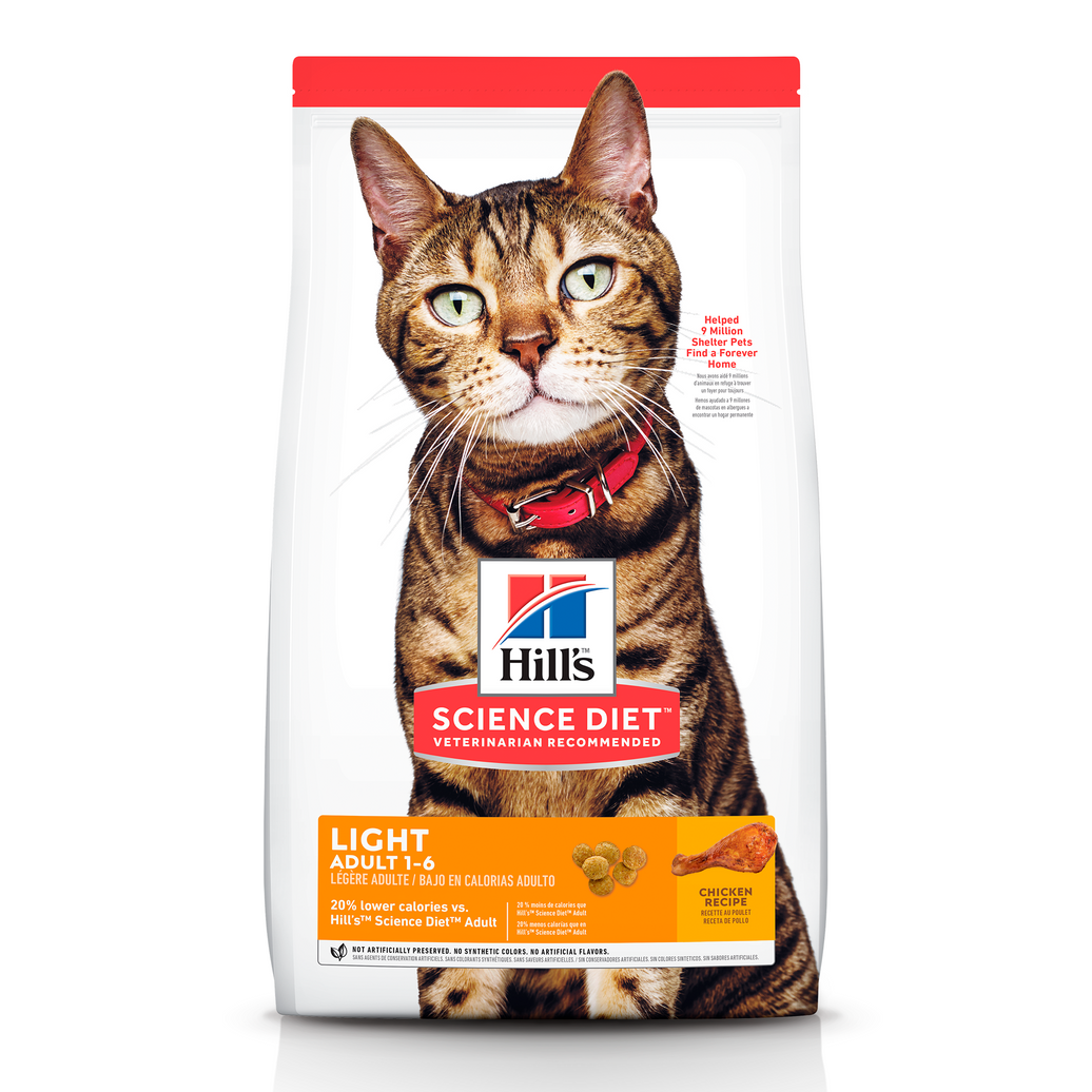 Comida para gato Hills Light Adulto