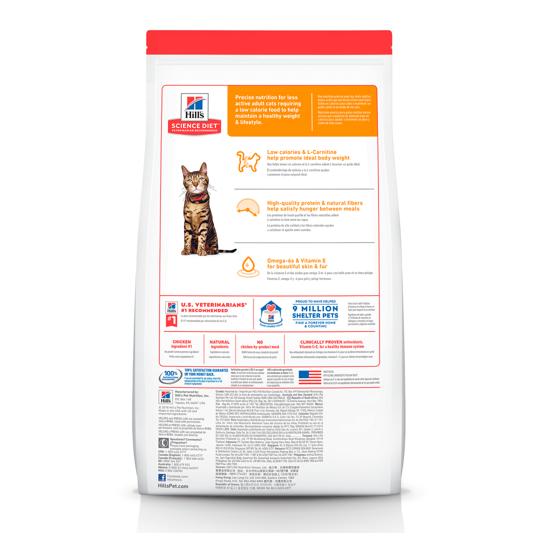 Comida para gato Hills Light Adulto