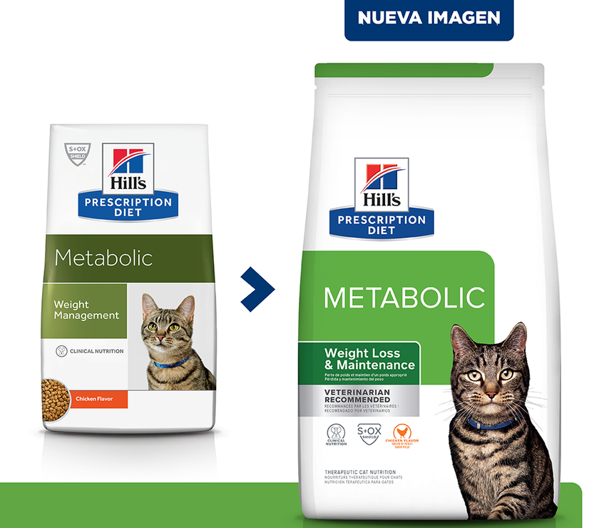 Comida para gato Hills Metabolic Adultos 4 Lbs