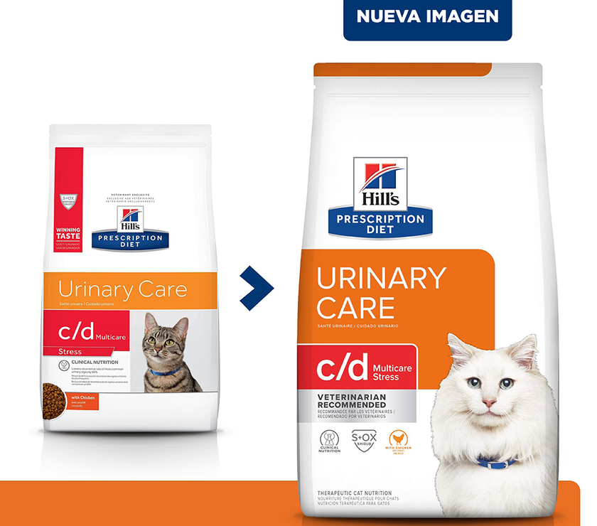 Comida para gato Hills Multicare Stress Pollo 4 Lb