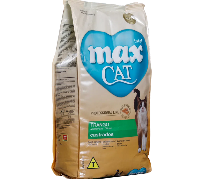 Comida para  gatos Max Cat Castrados 1 Kg