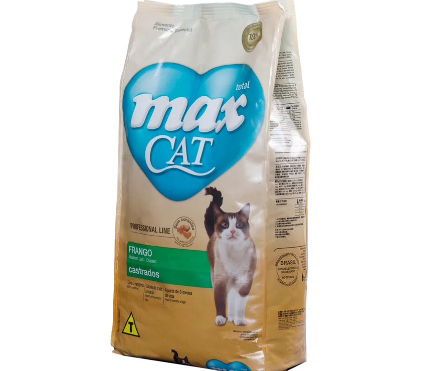 Comida para  gatos Max Cat Castrados 1 Kg