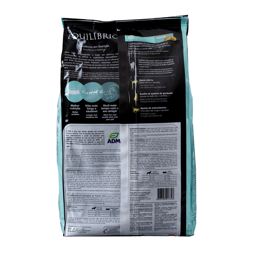Comida para perro Equilibrio Light Razas Pequeñas 2Kg
