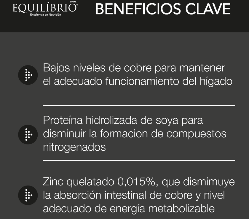 Comida para perro Equilibrio Veterinary  Hepatic