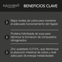 Comida para perro Equilibrio Veterinary  Hepatic