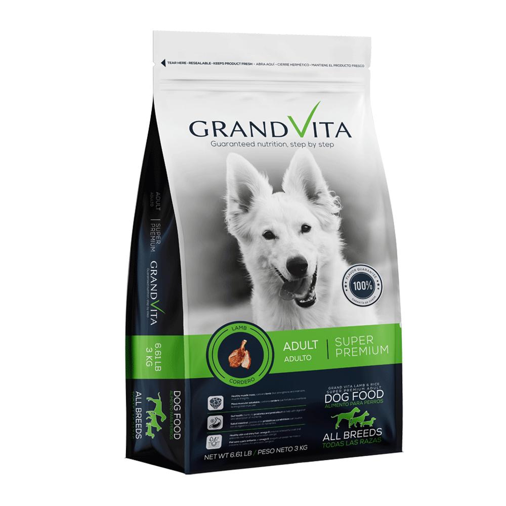 Comida para Perro Grandvita adulto 3kg