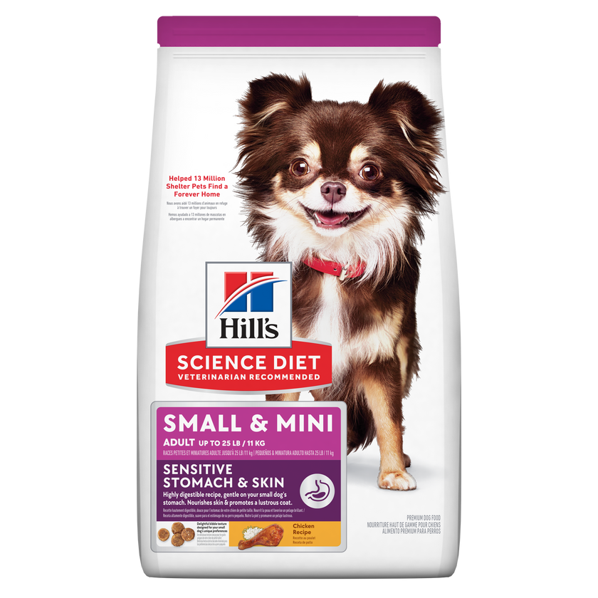 Comida para perro Hills Adulto Estomago Sensible Razas Pequeñas y Mini