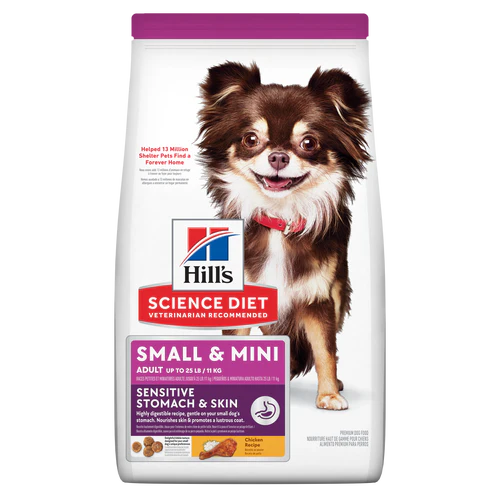 Comida para perro Hills Adulto Estomago Sensible Razas Pequeñas y Mini 4Lbs